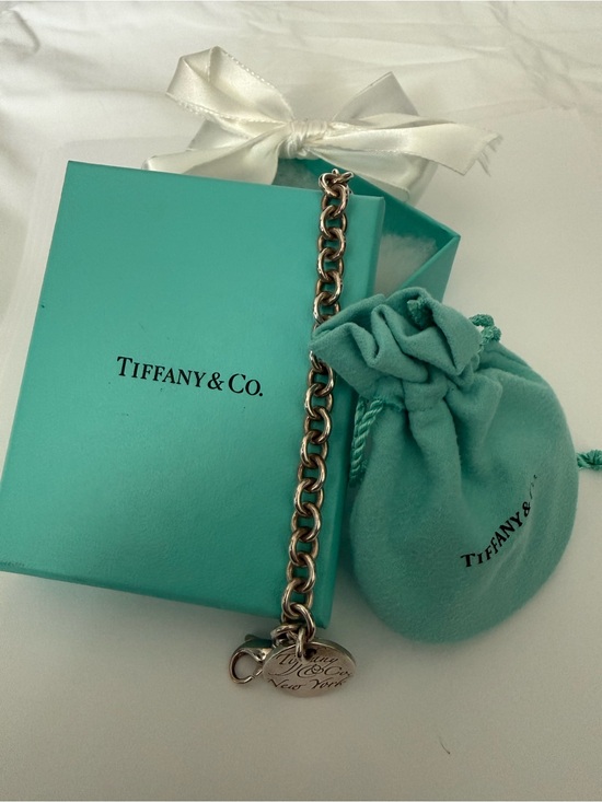 Tiffany & Co. Jewelry - Tiffany & Co. Silver Round Tag Charm Bracelet